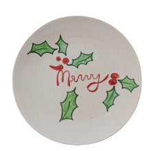 Load image into Gallery viewer, Holiday Botanical Plate