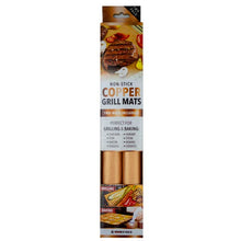 Load image into Gallery viewer, BBQ Copper Grill Mats (set of 2)