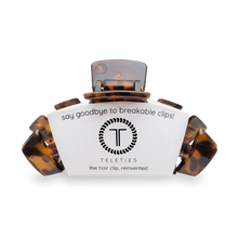 Load image into Gallery viewer, Teleties Classic Hair Clips -Tortoise