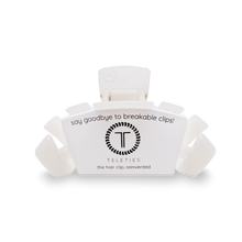 Load image into Gallery viewer, Teleties Classic Hair Clips -Coconut White