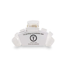 Load image into Gallery viewer, Teleties Classic Hair Clips -Coconut White
