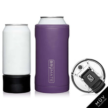 Load image into Gallery viewer, BruMate Hopsulator Trio MUV 3-in-1 Can Cooler -Matte Amethyst
