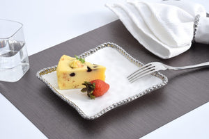 Pampa Bay Salerno Sq Appetizer/Dessert Plate