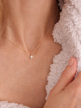 Load image into Gallery viewer, enewton 14kt Gold & Diamond Signature Cross Necklace