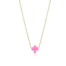 Load image into Gallery viewer, enewton 16" Signature Cross Necklaces -Gold