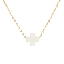 Load image into Gallery viewer, enewton 16" Signature Cross Necklaces -Gold