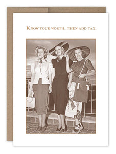 SMartin Birthday Card -Know Your Worth