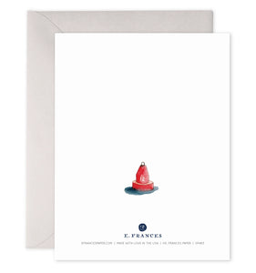 E Frances Father's Day Card -Father's Day Sailboat