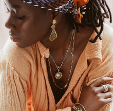 Load image into Gallery viewer, Waxing Poetic Found Again Starshower Earrings