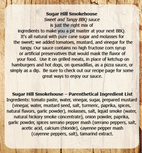 Load image into Gallery viewer, Sugar Hill Smokehouse Sweet &amp; Tangy BBQ Sauce
