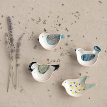 Load image into Gallery viewer, Hand-Painted Bird Trinket Dishes
