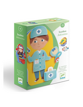 Load image into Gallery viewer, Djeco Jobissimo Magnetic Dress Up Activity Toy