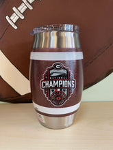 Load image into Gallery viewer, Back-to-Back UGA Championship Football Tumbler
