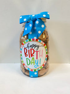 Happy Birthday Spokes Nams -10 oz Qt Jar