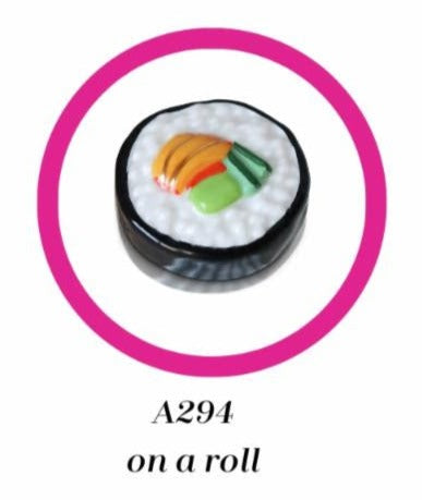 nora fleming mini -on a roll (sushi)