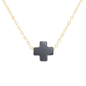 enewton 16" Signature Cross Necklaces -Gold