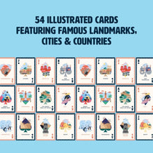 Load image into Gallery viewer, Travel Destinations Playing Cards
