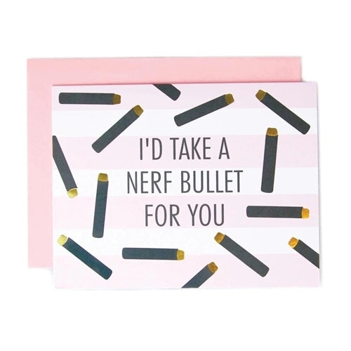 Mary Square Everyday Card -Nerf Bullet