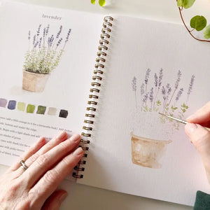 Watercolor Workbook Set -Garden