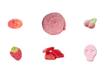 Load image into Gallery viewer, Swedish Candy Mix -Strawberry, Peach and Cherry
