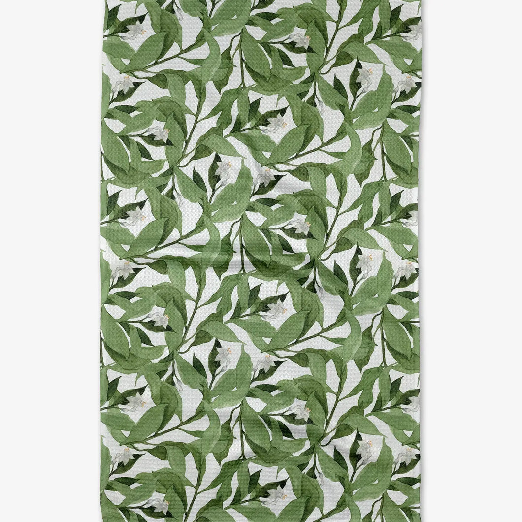 Geometry Leaf It To Me Tea Towel