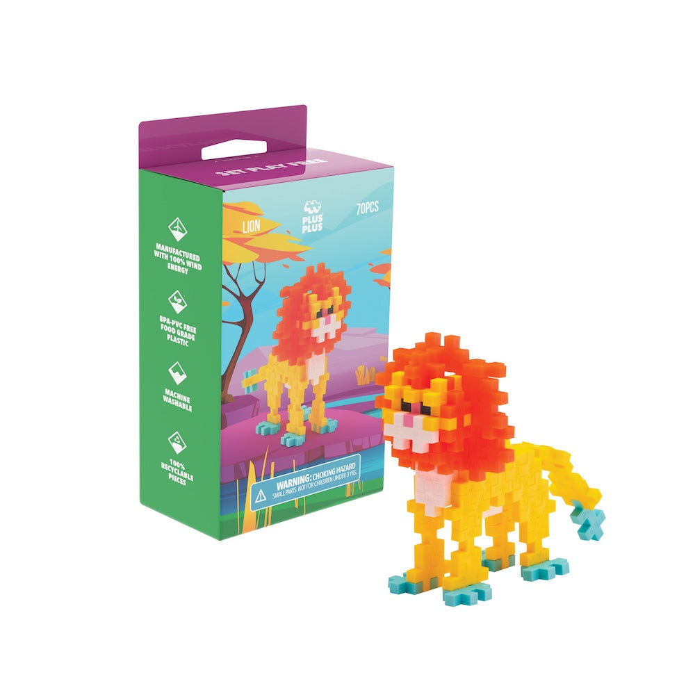 Plus Plus Box -Lemon Lion