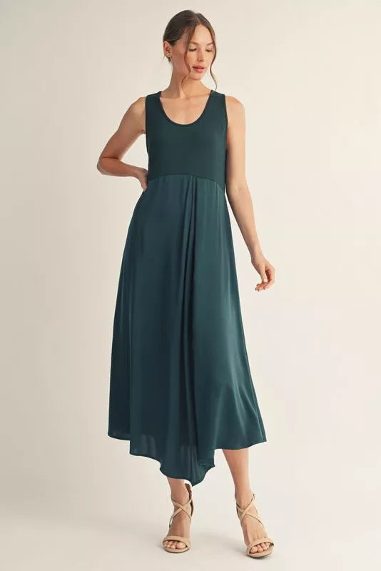 Jod Hunter Green Sweater & Dress Set