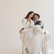 Load image into Gallery viewer, Wuvvy Large Blanket -Bone
