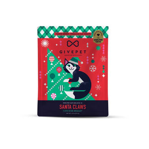 GivePet Santa Claws Freeze Dried Christmas Cat Treats