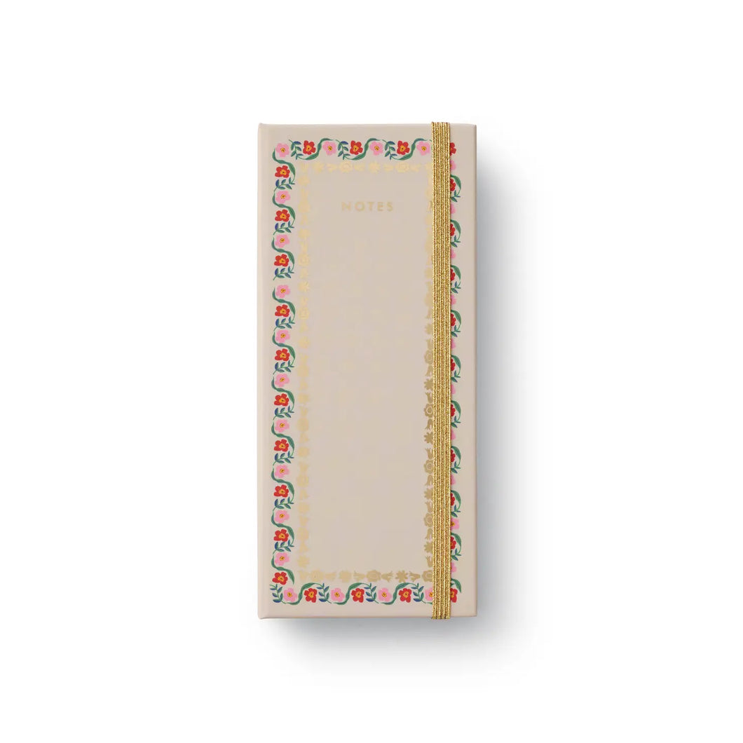 Rifle Paper Sticky Note Folio -Delphine