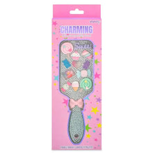 Load image into Gallery viewer, Charming Rhinestone Paddle Brush
