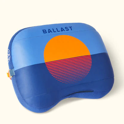Ballast Beach Pillow -Blazing Sunset