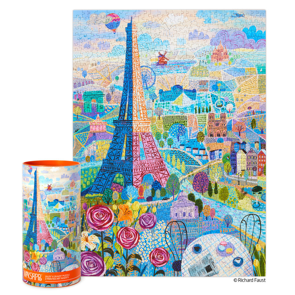 WerkShoppe Paris Puzzle -1000 pieces