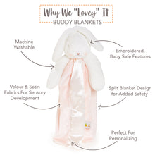 Load image into Gallery viewer, Blossom Bunny Buddy Blanket
