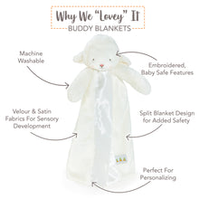 Load image into Gallery viewer, Kiddo Lamb Buddy Blanket
