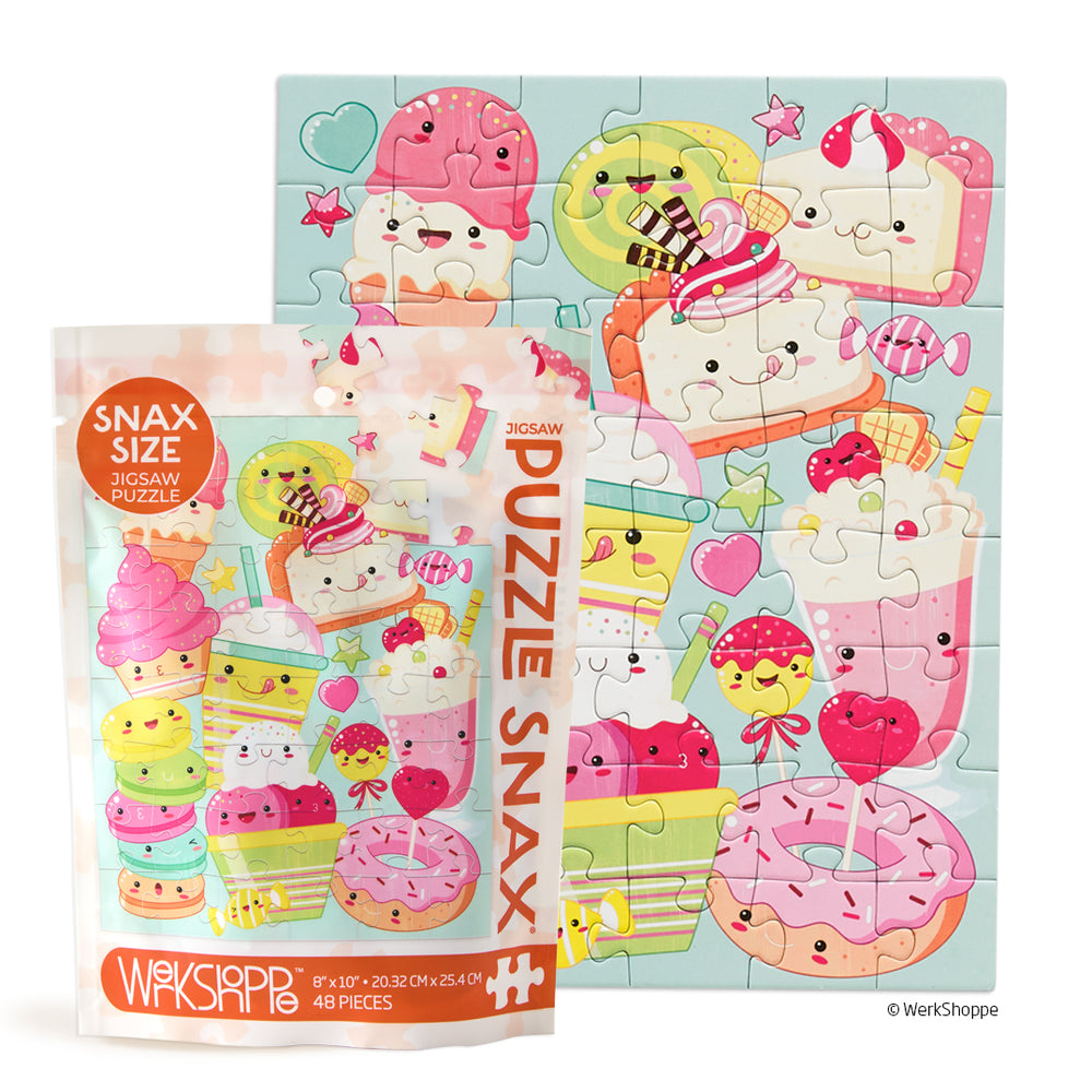 WerkShoppe Yummy Yummy Puzzle Snax -48 pieces