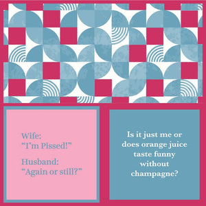 Drinks on Me Cocktail Napkins -Pissed/Orange Juice