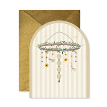 Load image into Gallery viewer, GP New Baby Card -Mobile Arch
