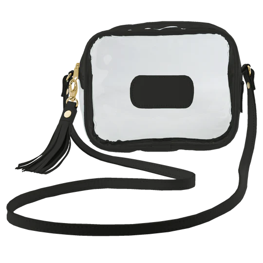 Jon Hart Clear Lola Crossbody -Black