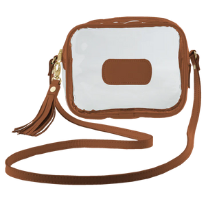 Jon Hart Clear Lola Crossbody -Bridle