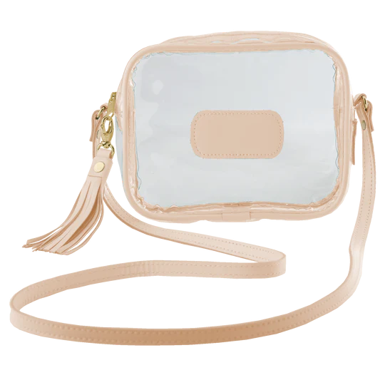 Jon Hart Clear Lola Crossbody -Natural