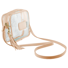 Load image into Gallery viewer, Jon Hart Clear Lola Crossbody -Natural

