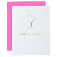 Load image into Gallery viewer, Paper Clip Everyday Card -Partner in Wine
