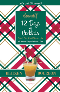 Christmas Cocktails Blitzen Bourbon Slush Mix