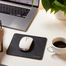 Load image into Gallery viewer, Jon Hart Mousepad -Black Leather
