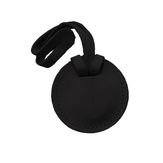 Jon Hart Treasure Tag -Black Leather