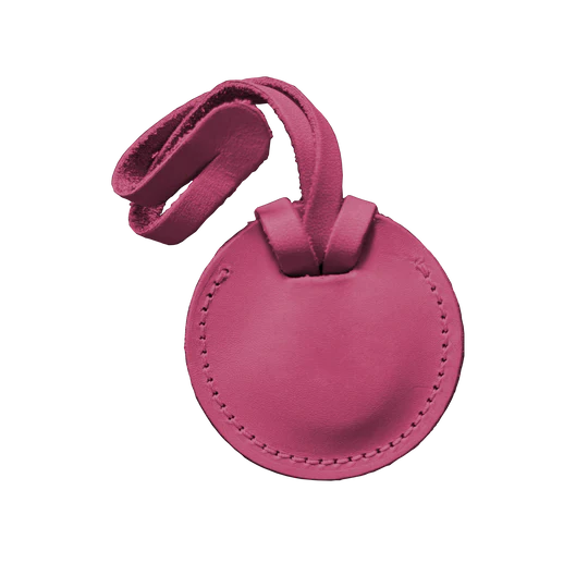 Jon Hart Treasure Tag -Sangria Leather