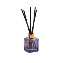 Load image into Gallery viewer, Botanica Glass Diffuser -Blue Glass -Sea Salt &amp; Amber
