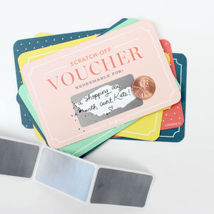 Scratch Off Vouchers