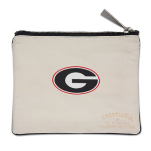 Collegiate Zip Pouch -UGA